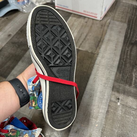 Converse All Star Justice League America Comic DC High Top Sneakers Shoes Mens 6 - Picture 3 of 16